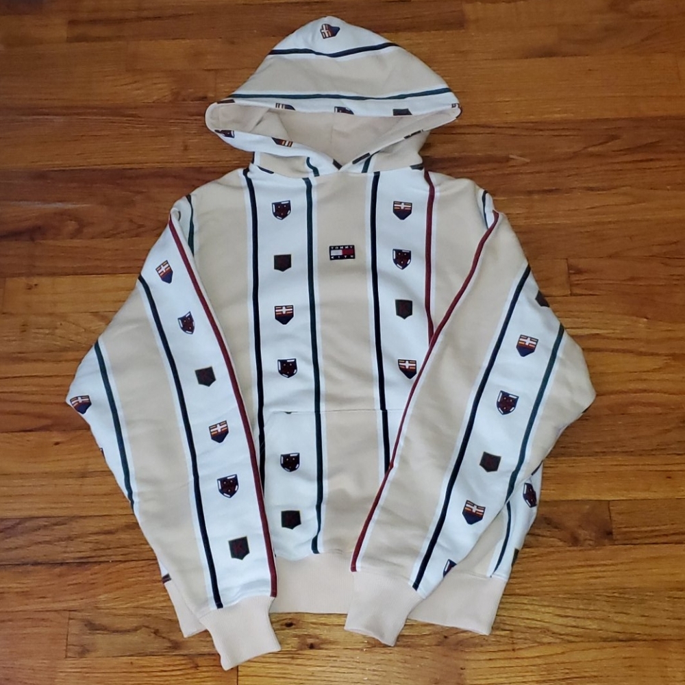 KITH X TOMMY HILFIGER STRIPE HOODIE